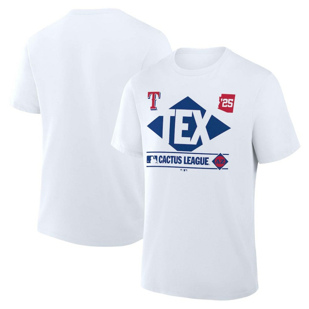 Texas Rangers Fanatics 2025 Spring Training Cactus League True Icon T-Shirt Discount