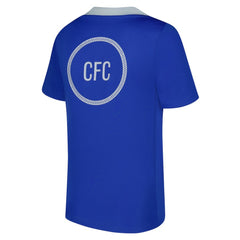 Nike - Chelsea Youth 2025/26 Third Academy Pro Pre-Match Dri-Fit Top - Blue