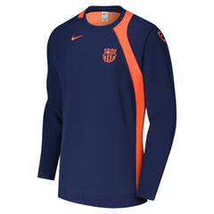 Nike - Barcelona Third 2025/26 T90 Pullover Sweatshirt - Navy