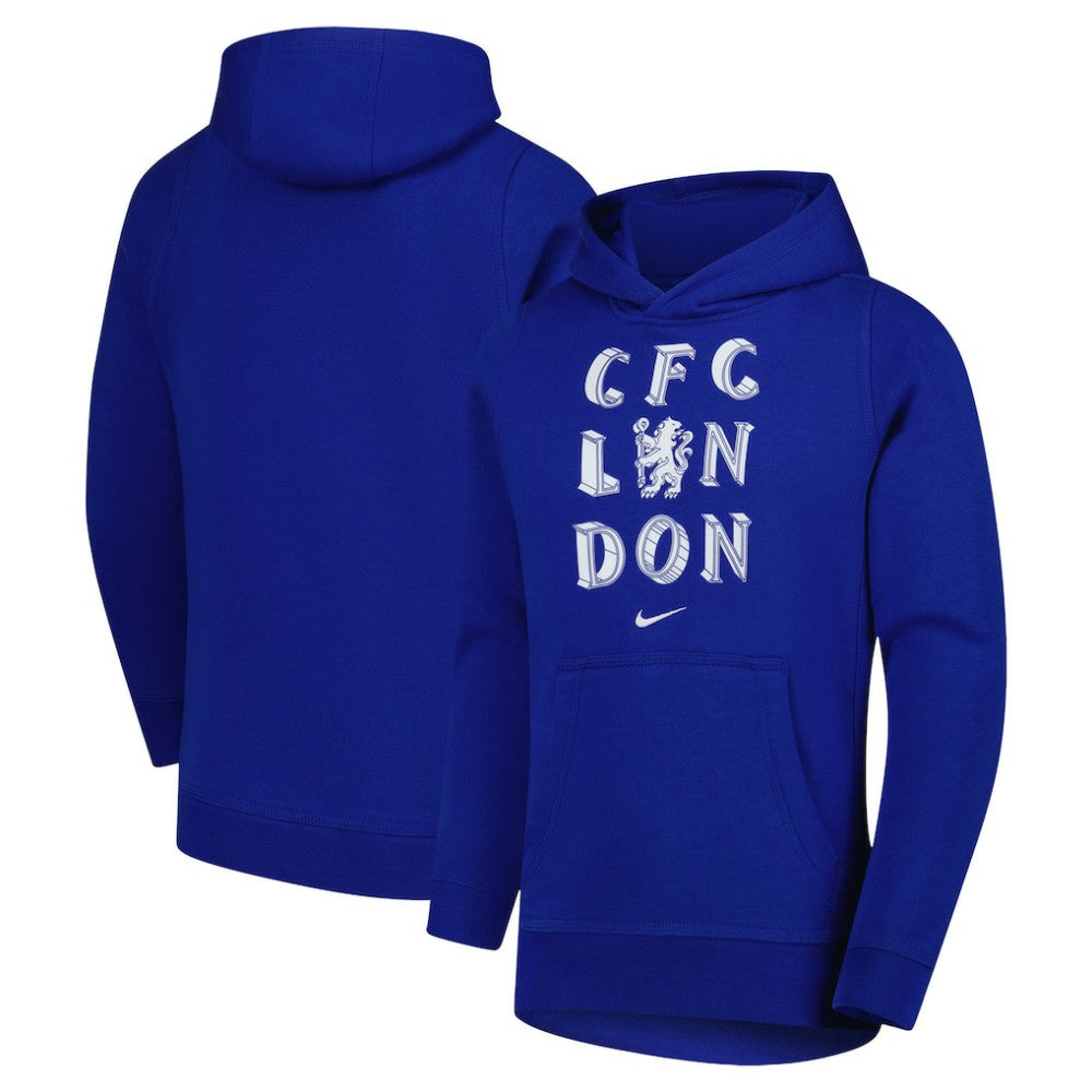 Nike - Chelsea Youth Club Hoodie - Blue