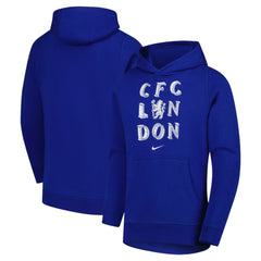 Nike - Chelsea Youth Club Hoodie - Blue