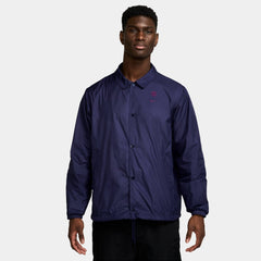 Nike - Barcelona Club Coaches Full-Snap Jacket - Navy