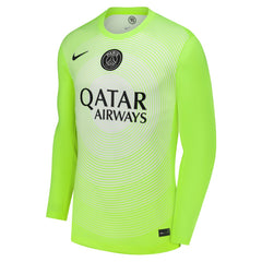 Nike - Paris Saint-Germain 2025/26 Third Goalkeeper Replica Long Sleeve Jersey - Neon Green