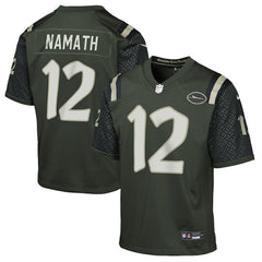 Joe Namath New York Jets Youth 2025 Rivalries Collection Retired Player Game Jersey - Gotham Green - Nike