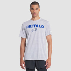 Buffalo Bills 2025 Rivalries Collection Sideline Velocity Dri-FIT T-Shirt - White - Nike