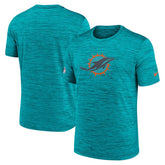 Miami Dolphins 2025 Rivalries Collection Sideline Velocity Dri-FIT T-Shirt - Turbo Green - Nike