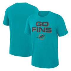 Miami Dolphins 2025 Rivalries Collection Slub Dri-FIT T-Shirt - Turbo Green - Nike