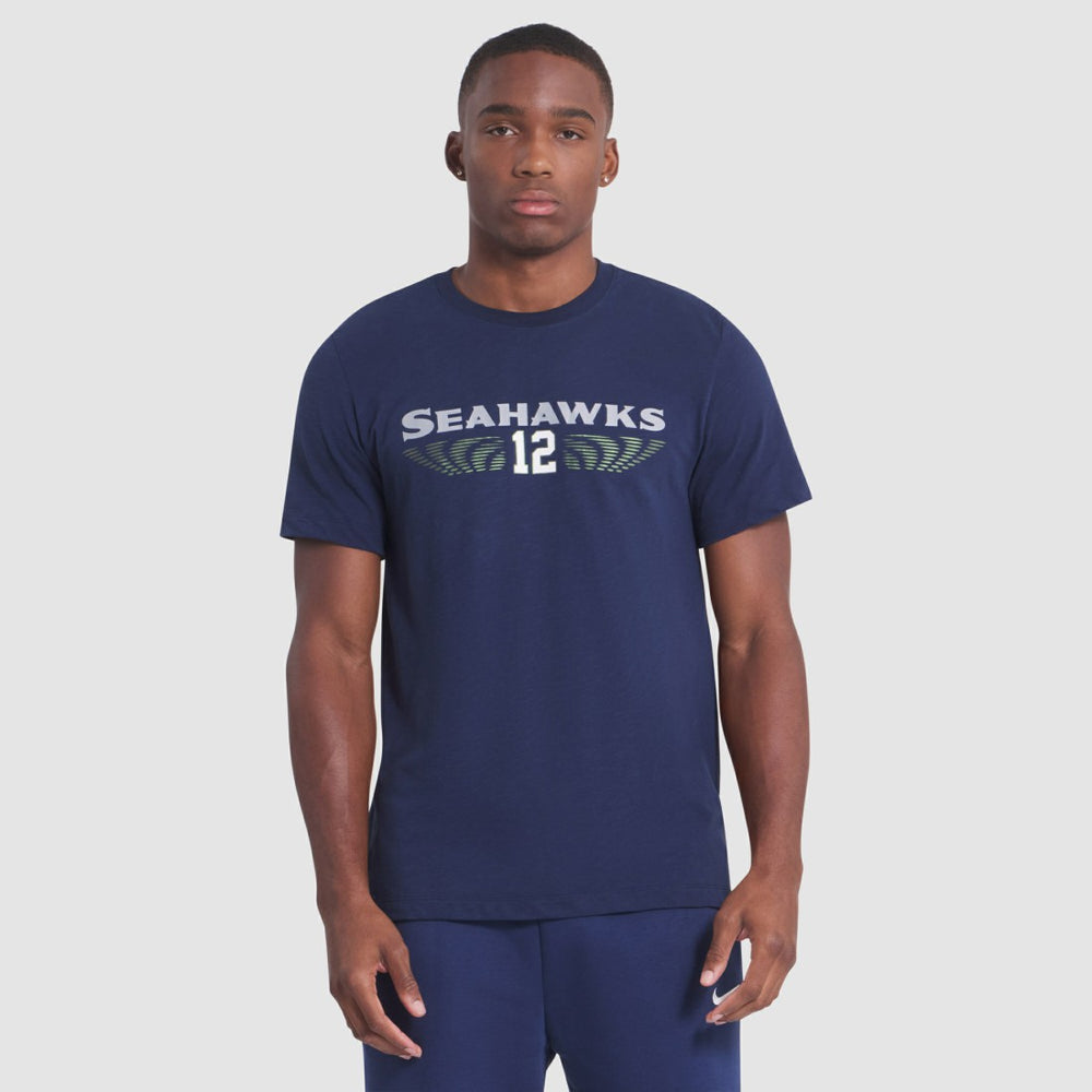 Seattle Seahawks 2025 Rivalries Collection Slub Dri-FIT T-Shirt - College Navy - Nike