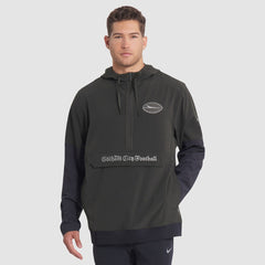 New York Jets 2025 Rivalries Collection Sideline Anorak Half-Zip Hoodie Jacket - Gotham Green - Nike