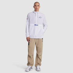Buffalo Bills 2025 Rivalries Collection Sideline Anorak Half-Zip Hoodie Jacket - White - Nike