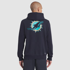 Miami Dolphins 2025 Rivalries Collection Standard Issue Sideline Dri-FIT Hoodie - Pitch Blue - Nike