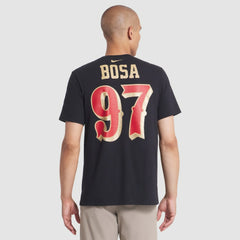 Nick Bosa San Francisco 49ers 2025 Rivalries Collection Player Name & Number T-Shirt - Black - Nike