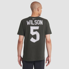 Garrett Wilson New York Jets 2025 Rivalries Collection Player Name & Number T-Shirt - Gotham Green - Nike