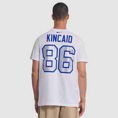 Dalton Kincaid Buffalo Bills 2025 Rivalries Collection Player Name & Number T-Shirt - White - Nike