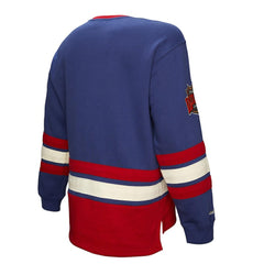 New York Rangers Heritage Lace-Up Pullover Sweatshirt - Royal | NHL near me
