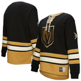 Vegas Golden Knights Heritage Lace-Up Pullover Sweatshirt - Black | NHL near me
