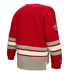 Detroit Red Wings Heritage Lace-Up Pullover Sweatshirt - Red | NHL near me