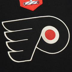 Philadelphia Flyers Heritage Lace-Up Pullover Sweatshirt - Black | NHL online