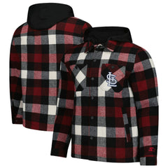 St. Louis Cardinals Starter Sherpa Full-Zip Hoodie Jacket Online