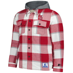 St. Louis Cardinals Starter Sherpa Full-Zip Hoodie Jacket Sale