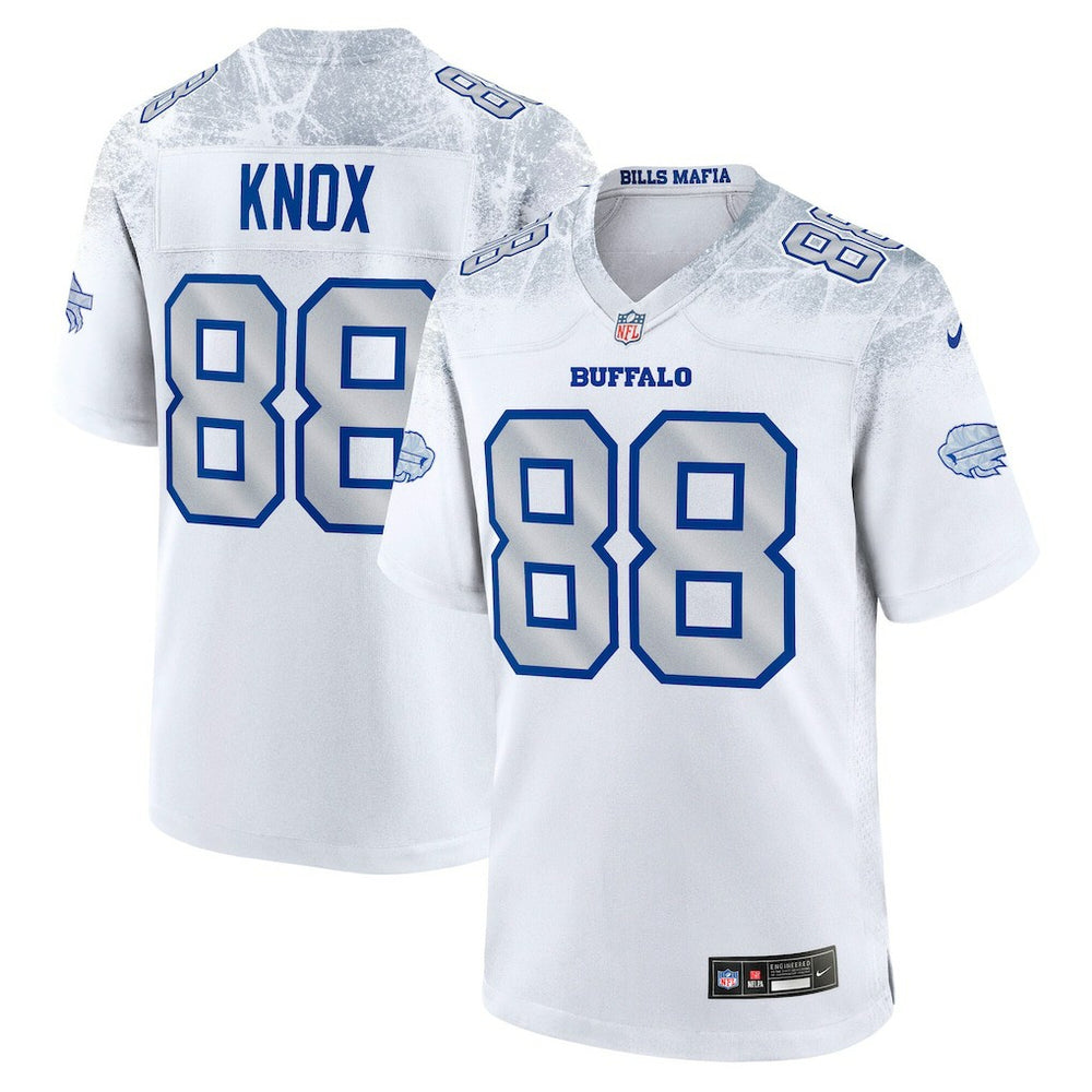 Dawson Knox Buffalo Bills 2025 Rivalries Collection Game Jersey - White - Nike