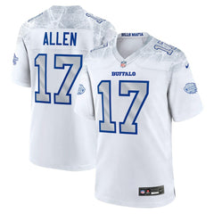 Josh Allen Buffalo Bills 2025 Rivalries Collection Game Jersey - White - Nike