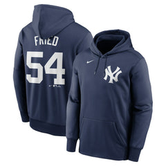 Max Fried New York Yankees Nike Name & Number Pullover Hoodie for sale