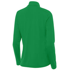 Pittsburgh Steelers Antigua Women's St. Patrick's Day Intent Quarter-Zip Performance Top - Kelly Green - NFL