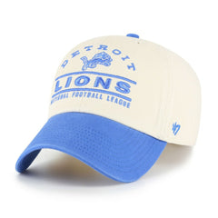 Detroit Lions '47 Windham Clean Up Adjustable Hat - Natural - 47 brand