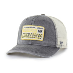 Washington Commanders '47 Canteen Relaxed Trucker Adjustable Hat - Charcoal - 47 brand