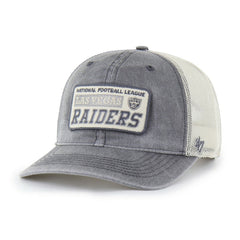 Las Vegas Raiders '47 Canteen Relaxed Trucker Adjustable Hat - Charcoal - 47 brand