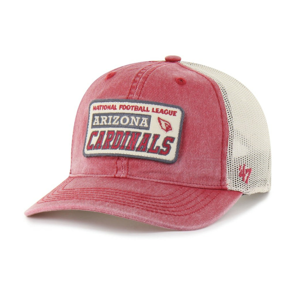 Arizona Cardinals '47 Canteen Relaxed Trucker Adjustable Hat - Cardinal - 47 brand