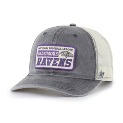 Baltimore Ravens '47 Canteen Relaxed Trucker Adjustable Hat - Charcoal - 47 brand