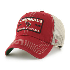 Arizona Cardinals '47 Wabash Trucker Clean Up Adjustable Hat - Cardinal - 47 brand
