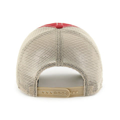 Arizona Cardinals '47 Wabash Trucker Clean Up Adjustable Hat - Cardinal - 47 brand