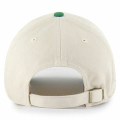 New York Jets '47 Fairfield MVP Throwback Adjustable Hat - Cream/Kelly Green - 47 brand