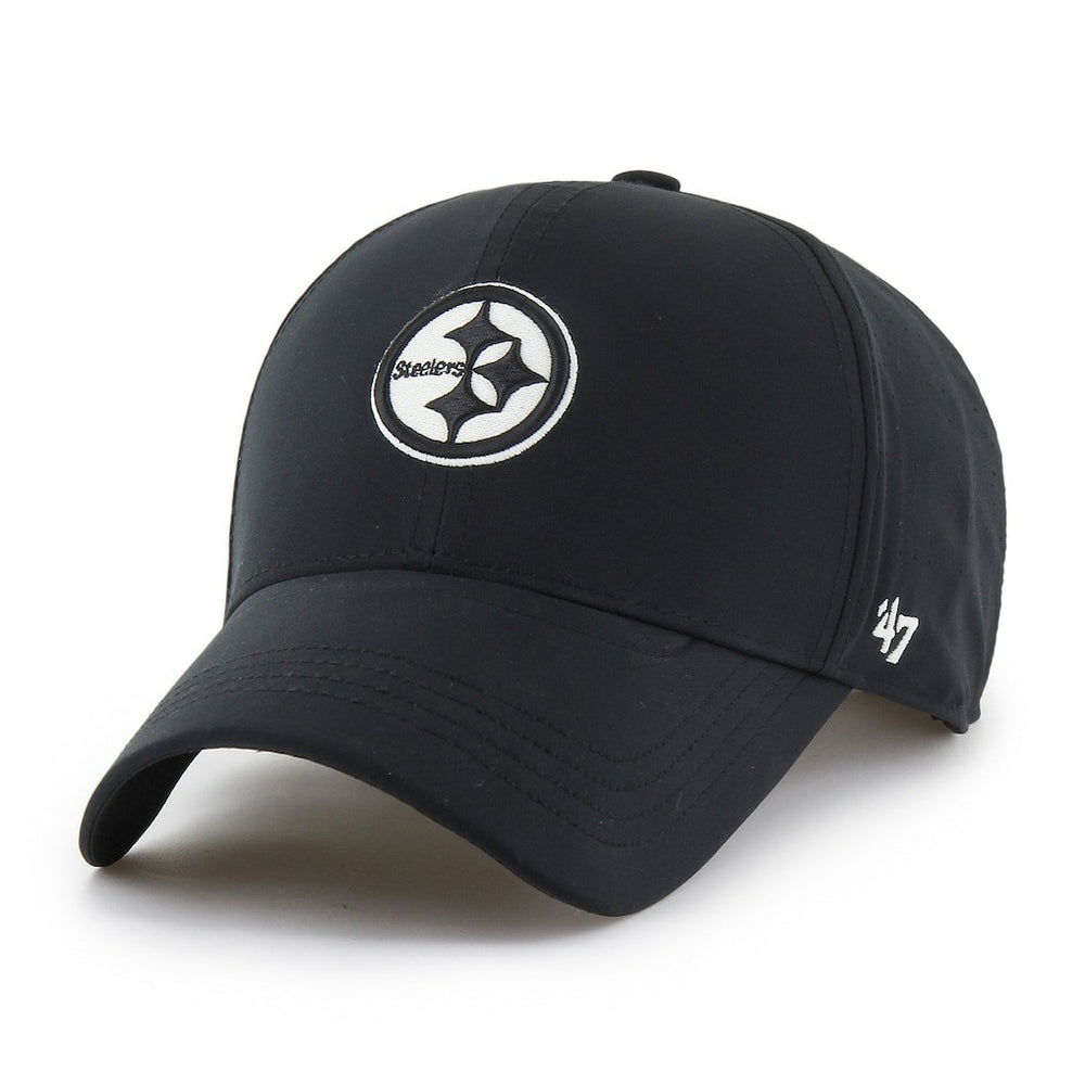 Pittsburgh Steelers '47 Vent MVP Adjustable Hat - Black - 47 brand