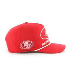 San Francisco 49ers '47 Foundational Hitch Adjustable Hat - Scarlet - 47 brand