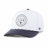 Houston Texans '47 Suburbia Hitch Two-Tone Adjustable Hat - White/Navy - 47 brand