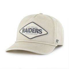Las Vegas Raiders '47 Cairn Hitch Adjustable Hat - Khaki - 47 brand