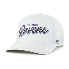 Baltimore Ravens '47 Brrr Fairway Hitch Adjustable Hat - White - 47 brand
