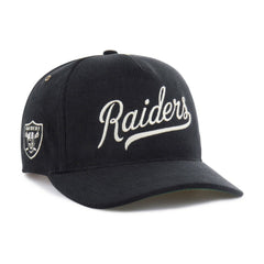 Las Vegas Raiders '47 Golden Age Corduroy Hitch Adjustable Hat - Black - 47 brand