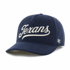 Houston Texans '47 Golden Age Corduroy Hitch Adjustable Hat - Navy - 47 brand