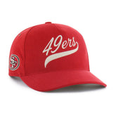 San Francisco 49ers '47 Golden Age Corduroy Hitch Adjustable Hat - Scarlet - 47 brand
