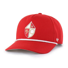 San Francisco 49ers '47 Rope Hitch Adjustable Hat - Scarlet - 47 brand