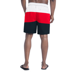 Houston Texans G-III Sports by Carl Banks Sunrise Volley Swim Shorts - Navy/Red - NFL