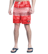 San Francisco 49ers G-III Sports by Carl Banks Horizon Volley Swim Shorts - Scarlet/Gray - NFL