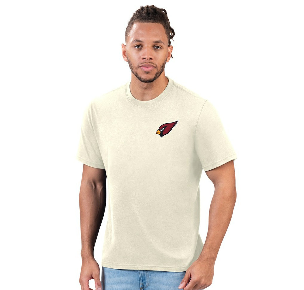 Arizona Cardinals Margaritaville Wastin' Away T-Shirt - Cream - NFL