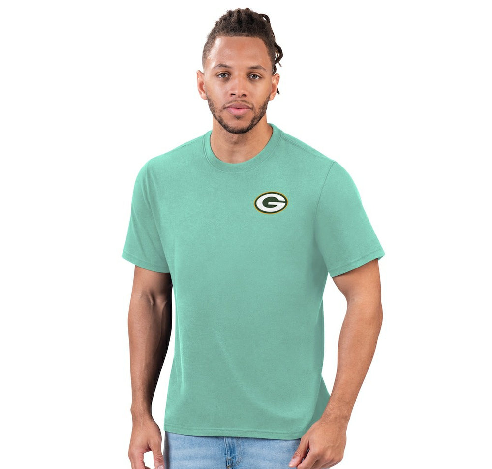 Green Bay Packers Margaritaville Wastin' Away T-Shirt - Mint - NFL