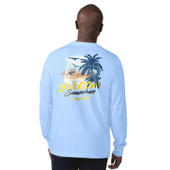 Los Angeles Rams Margaritaville It's Five O'Clock Somewhere Long Sleeve T-Shirt - Light Blue - NFL